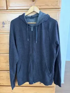 L.L.Bean フルジップパーカー ダークグレー Lのサムネイル