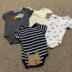 RABBIT & BEAR GAP ベビー ボディスーツ 4点セット