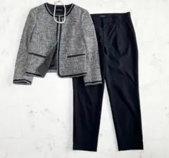 greenlabel relaxing ノーカラージャケット パンツ セット美品