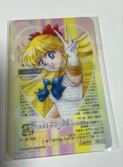 セーラームーン✕明治 セーラーヴィーナス クリアカード