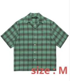 WACKOMARIA OMBRE CHECK OPEN COLLAR SHIRTのサムネイル