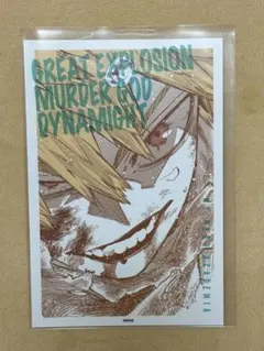 ヒロアカ 爆豪勝己 ワンシーンカードコレクション 僕のヒーローアカデミア