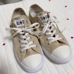 コンバース　オールスター　ライト　ベージュ　25cm 軽量