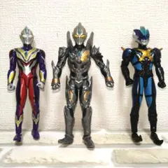 ウルトラマン　アクションフィギュア 3体セット