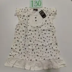 花柄フリル袖チュニック 130cm★★子供服女の子トップス