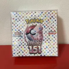 ポケモンカード 151 BOX シュリンク付き スニダン鑑定シール付き