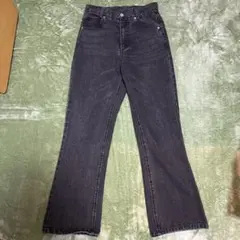 デニム　ブラック　ズボン