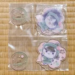 フリューくじ　忍たま乱太郎　桜もちぴこの段　七松小平太　中在家長次　アクスタ