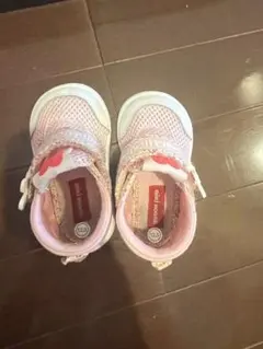 ミキハウス ベビーサンダル 12.5cm ピンク