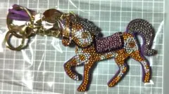 87回　日本ダービー　馬モチーフ　キーホルダー