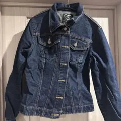 《美品》ジージャン　デニムジャケット　XOXO キスキス