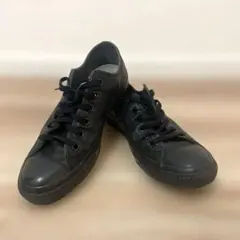 컨버스 올스타 가죽 블랙 블랙