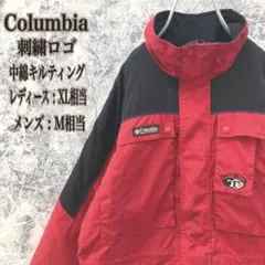 IJ15 US古着コロンビア刺繍ロゴtectonite肉厚中綿マウンテンパーカー