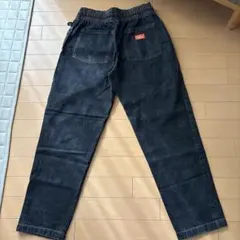 Cookman シェフパンツ　ブラックデニム
