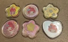 正規品　おはじき風シール　マイメロディー