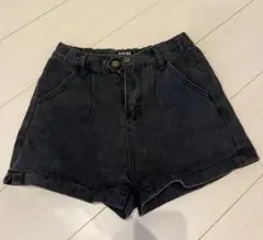 ANAP ブラックデニム ショートパンツ Sサイズ 最終値下げ 早い者勝ち