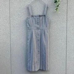 デュカ Dukkah【フリーサイズ】ジャンパースカート チェック柄