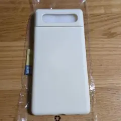 Pixel 6 Android用 ソフトスマホケース （クリーム）新品・未使用