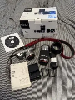 SONY NEX-5 ミラーレスカメラ ダブルズームレンズセット SONY ミラーレス一眼カメラ α ダブルズームレンズキット NEX-5RY