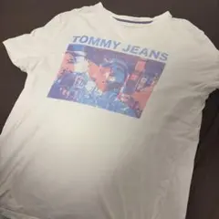 TOMMY JEANS グラフィック Tシャツ ホワイト