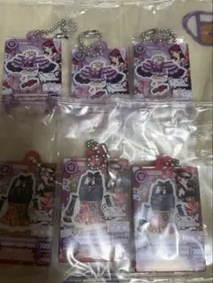 紫吹蘭 蘭 アイカツ ガチャ だれでもアクリルチャーム ローズボンボン