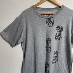 【古着】the north face 半袖Tシャツ　グレー　XL