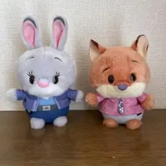 ディズニーストア うるぽちゃちゃん ズートピア ニック ジュディ