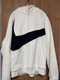 NIKE ナイキ ワンポイントロゴ スウェットパーカー 薄紫 LARGE レア色 