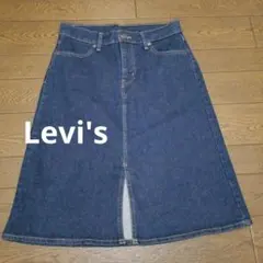 Levi's　デニム　膝丈スカート　W26のサムネイル