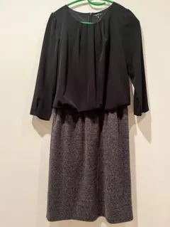 【新品未使用】INDIVI 切り返しワンピース