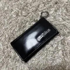 DIESEL キーケース ブラック イエローのサムネイル