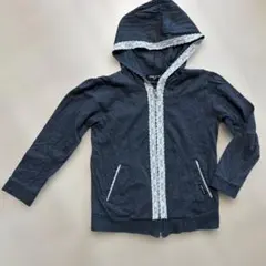 COMME CA ISM グレー パーカー 120A