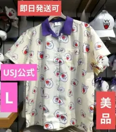 ＵＳＪ マリオ　テレサ総柄シャツ USJ スーパーマリオ ユニバーサルスタジオジャパン マリオ テレサT