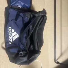 adidas ボストンバッグ ネイビー×ブラック