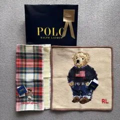 【新品】Polo Ralph Lauren ハンカチ　ポロベア