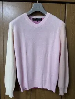 セーター メンズ ピンク