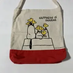 スヌーピー トートバッグ キャンバス