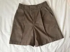 GU ブラッシュドジャージーショートパンツ( brown)