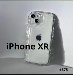 iPhone XR クリア ケース 透明 ぷくぷく プリ アクスタ