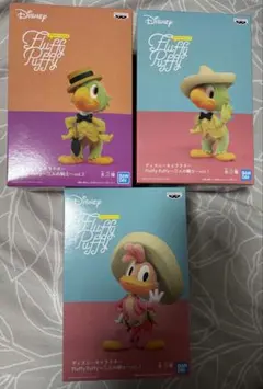 ◇Disney Fluffy Puffy ／三人の騎士 フィギュア 3種セット◇のサムネイル