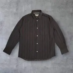 00's vintage 長袖シャツ ストライプ アーカイブ y2k M
