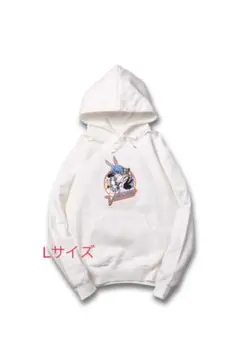 VR × PEKORA HOODIE / WHT Lサイズ