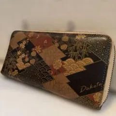 Dakota ダコタ 長財布 チーザレ 寄木細工 ラウンドファスナー 牛革のサムネイル