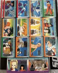 ドラゴンボールZ PPカード アマダ 15枚セット カードダス
