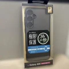 ELECOM Galaxy A55 ソフトケース 極 メタリックブラック