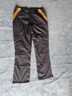 スポーツパンツ グレー/イエロー