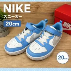 NIKE ナイキ スニーカー 20cm ホワイト ブルー DV5457のサムネイル