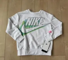 新品ナイキトレーナー110〜115cm白　スウェット