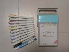 t*o様 ZEBRAマイルドライナー25色BOX＋各色10本等【試し書き程度】