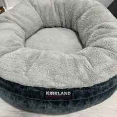 KIRKLAND 円形犬用ベッド グレーのサムネイル